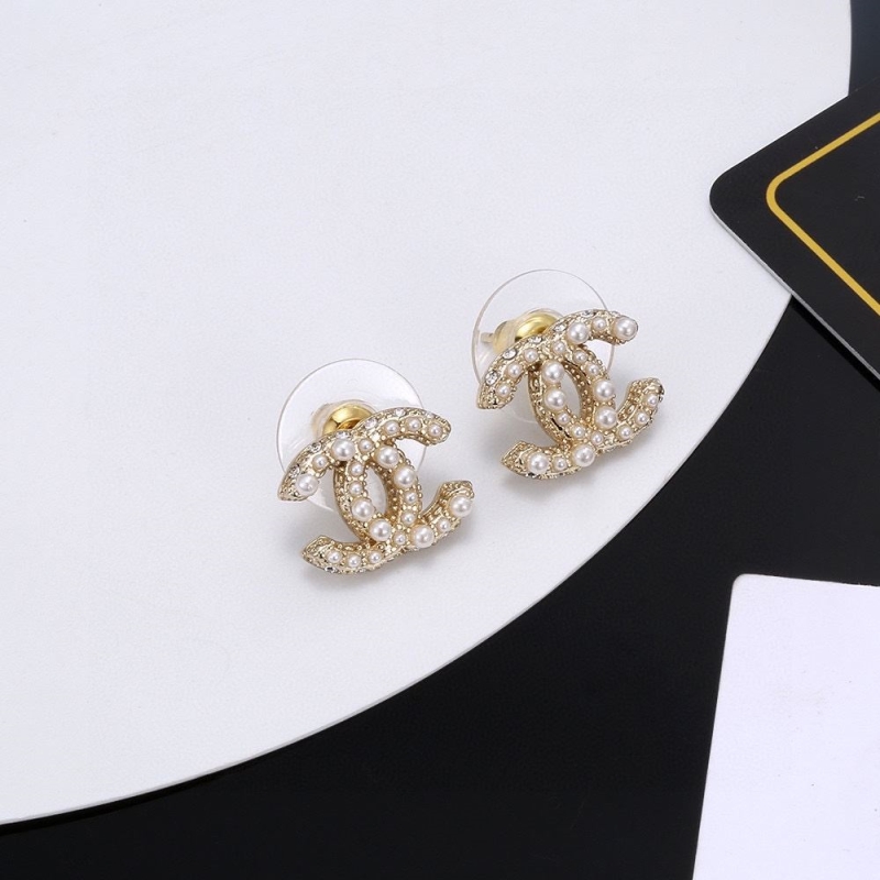 Ch*el earrings